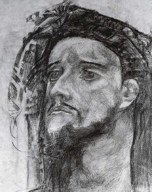 Mikhail Vrubel Head of a prophet